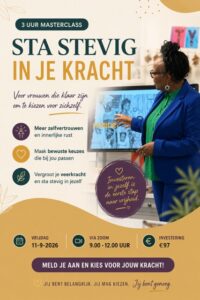 Sta stevig in je kracht